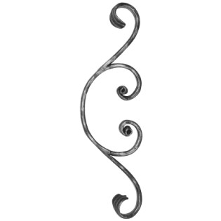 Ozdobné céčko 16 x 8 mm