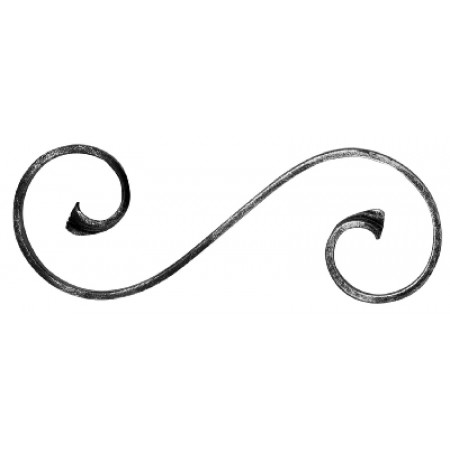 Ozdobné esko 12 x 5 mm pravé