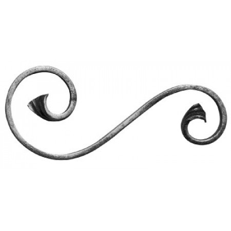 Ozdobné esko 12 x 5 mm pravé