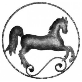 Ozdobný kôň - pravý