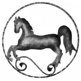 Ozdobný kôň - ľavý