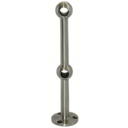 Držiak pre rúru 10 mm nerezový