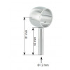 Prstencový držiak madla pre rúru 33.7 mm