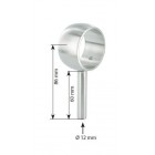 Prstencový držiak madla pre rúru 42.4 mm