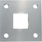 Kotviaca platnička z nereze 92 x 92 x 8 mm