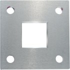 Kotviaca platnička z nereze 92 x 92 x 8 mm