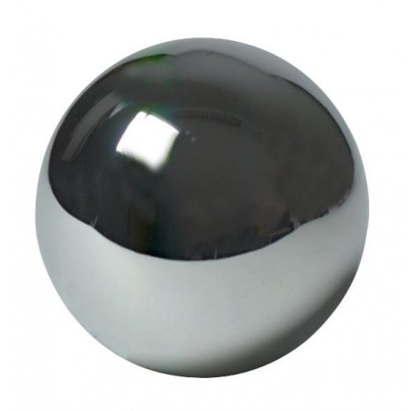 Ozdobná guľa dutá pochrómovaná 65 mm