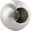 Guľa plná nerezová 20 mm so slepým otvorom 12.2 mm
