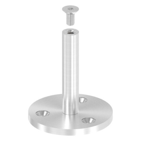 Podpera madla s vnútroným závitom M6, platnička pod madlo voliteľná