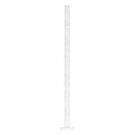Nerezový stĺpik 40 x 40 x 2 mm - 2 x M8 180°