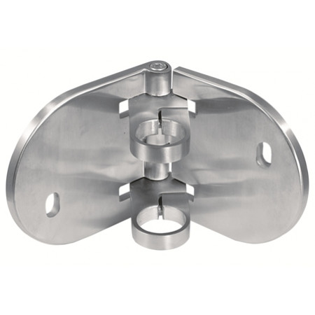 Nástenný rohový držiak pre rúru 42.4 mm